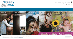 Desktop Screenshot of midwiferytoday.com